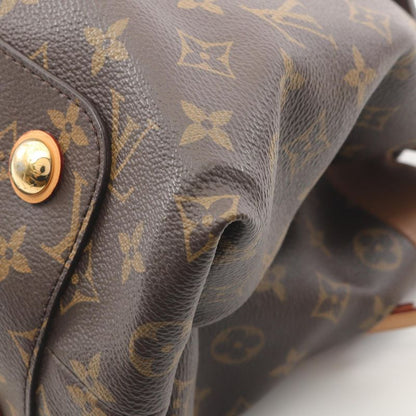 Louis Vuitton Shoulder Bag Olympe M40925 Avane PVC Coated Canvas Leather Olympe