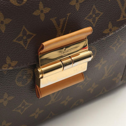 Louis Vuitton Shoulder Bag Olympe M40925 Avane PVC Coated Canvas Leather Olympe