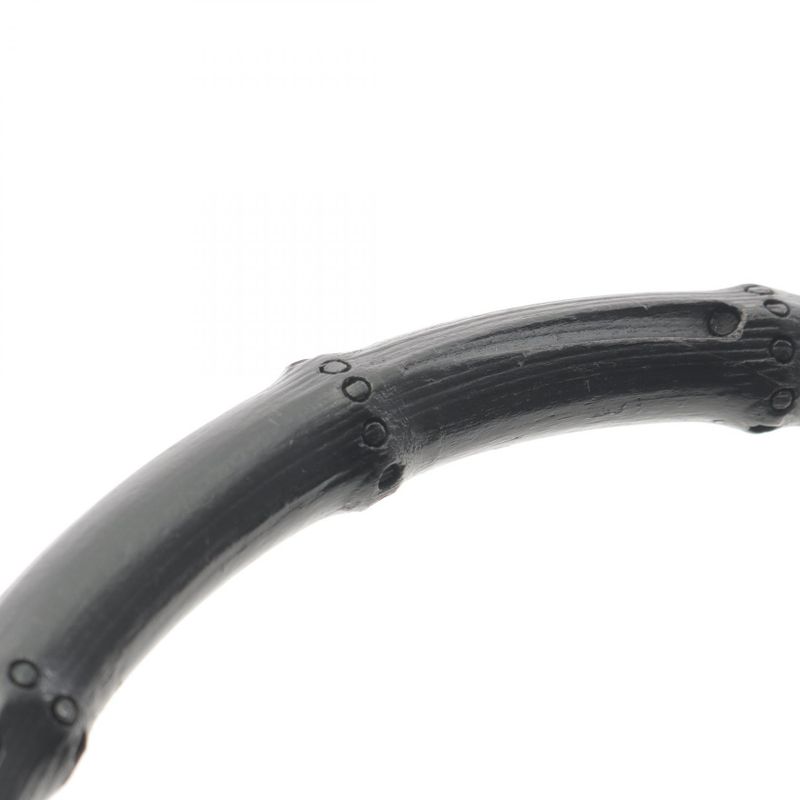 Gucci Shoulder Bag Bamboo Kandensky 001 4061 Black Leather Bamboo Kandensky