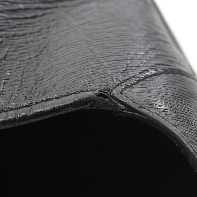 Gucci Shoulder Bag Bamboo Kandensky 001 4061 Black Leather Bamboo Kandensky