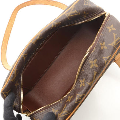 Louis Vuitton Shoulder Bag Cité MM M51182 PVC Coated Canvas Leather Cité MM