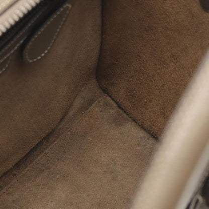 Celine Tote Bag Luggage Micro Shopper Glazed Leather Luggage Micro Shopper