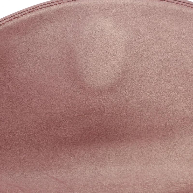 Cartier Second Bag Clutch Bag Must Line Bordeaux Leather Clutch Bag Ladies Used