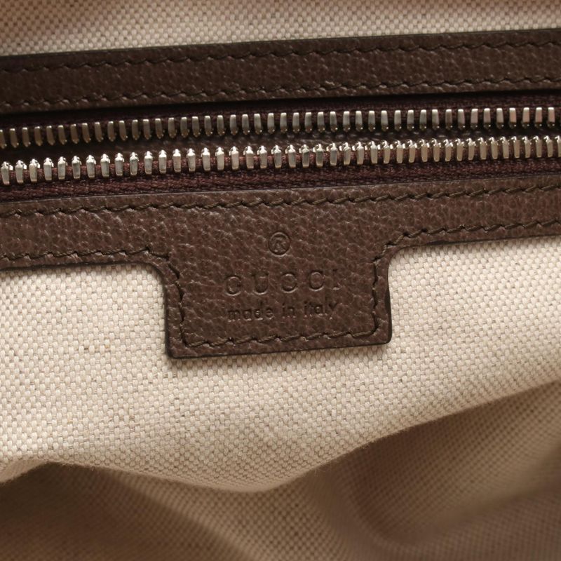 Gucci Tote Bag Sherry Line 782741 White/green Canvas Sherry Line 2way Tote Bag