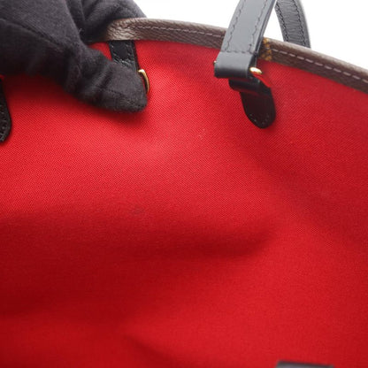 Louis Vuitton Shoulder Bag On The Go GM M45320 PVC Coated Canvas Leather On The