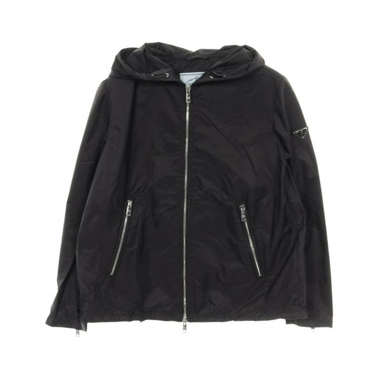 Prada Nylon Jacket 29z597 Black Nylon Jacket Women Used A