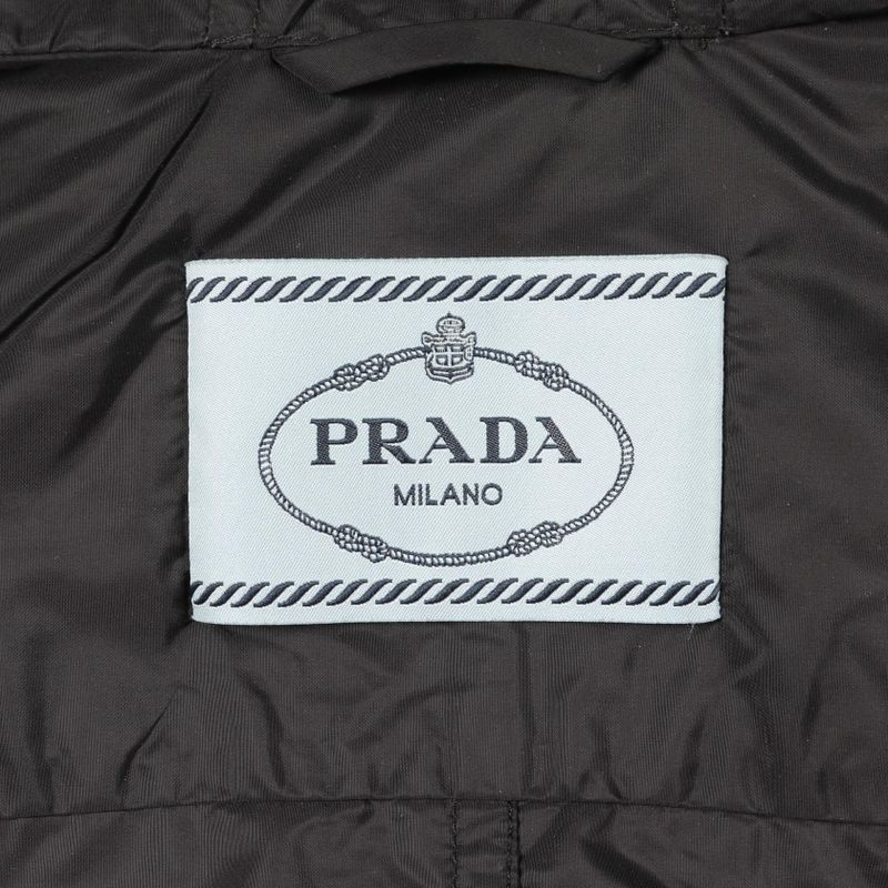 Prada Nylon Jacket 29z597 Black Nylon Jacket Women Used A