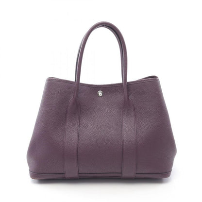 Hermes Tote Bag Garden Party PM Cassis Leather Garden Party PM Cassis Ladies