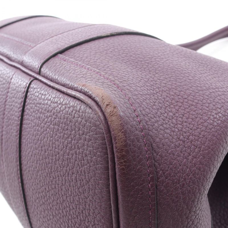 Hermes Tote Bag Garden Party PM Cassis Leather Garden Party PM Cassis Ladies