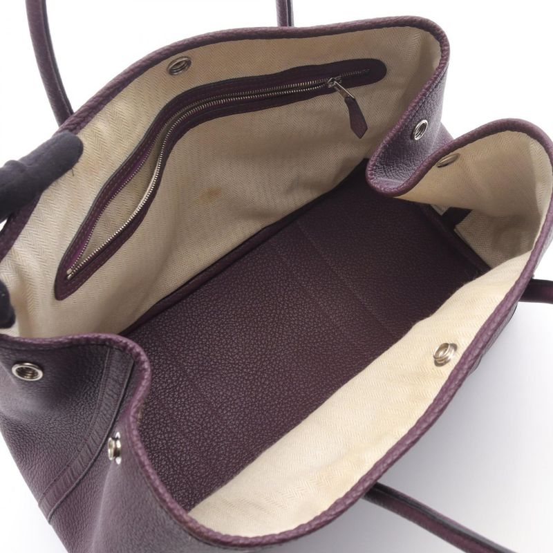 Hermes Tote Bag Garden Party PM Cassis Leather Garden Party PM Cassis Ladies