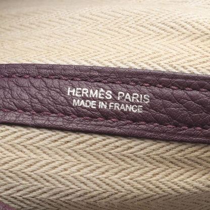 Hermes Tote Bag Garden Party PM Cassis Leather Garden Party PM Cassis Ladies