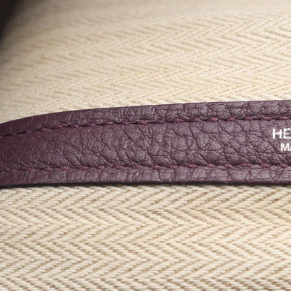 Hermes Tote Bag Garden Party PM Cassis Leather Garden Party PM Cassis Ladies