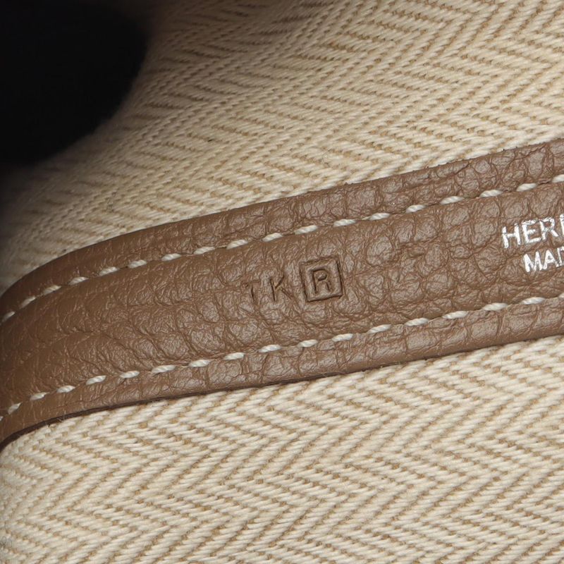 Hermes Tote Bag Garden Party PM Etoupe Leather Garden Party PM Etoupe Ladies