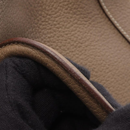 Hermes Tote Bag Garden Party PM Etoupe Leather Garden Party PM Etoupe Ladies