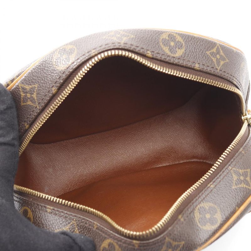 Louis Vuitton Shoulder Bag Blois M51221 PVC Coated Canvas Leather Blois Ladies
