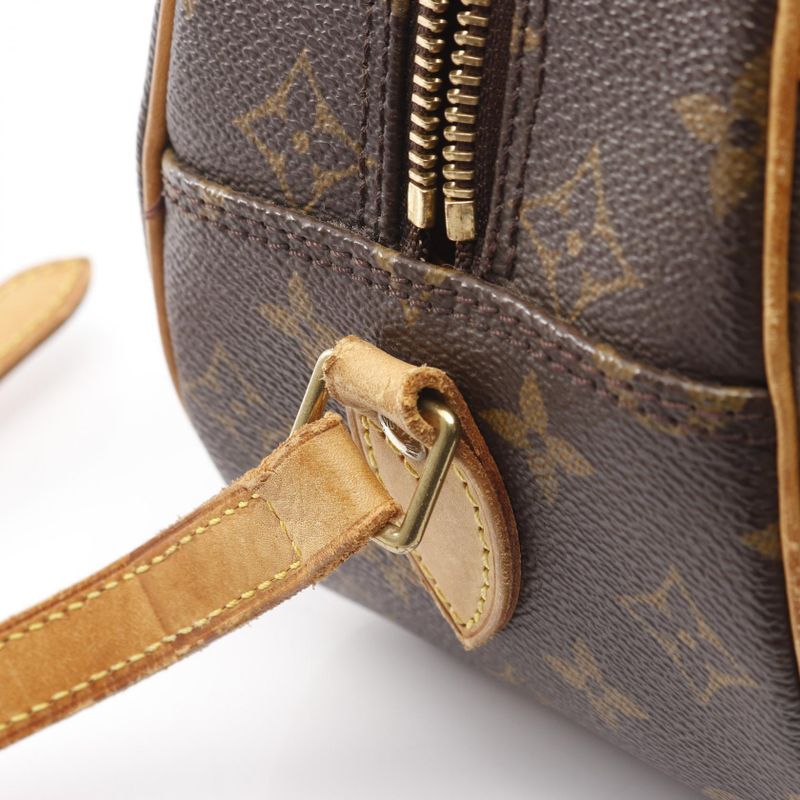 Louis Vuitton Shoulder Bag Blois M51221 PVC Coated Canvas Leather Blois Ladies