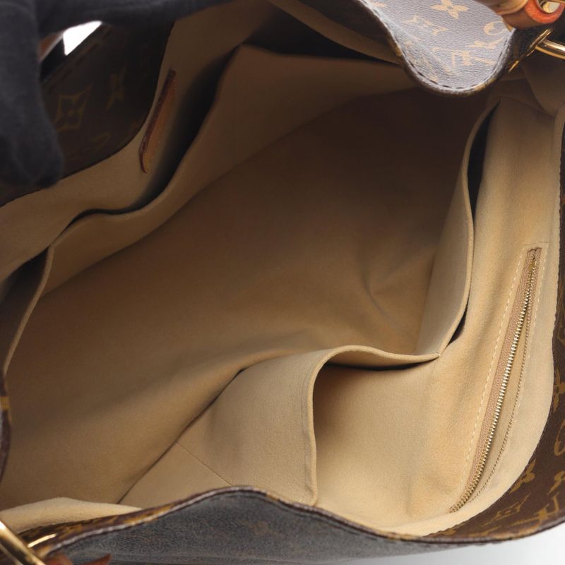 Louis Vuitton Shoulder Bag Artsy MM M40249 PVC Coated Canvas Leather Artsy MM