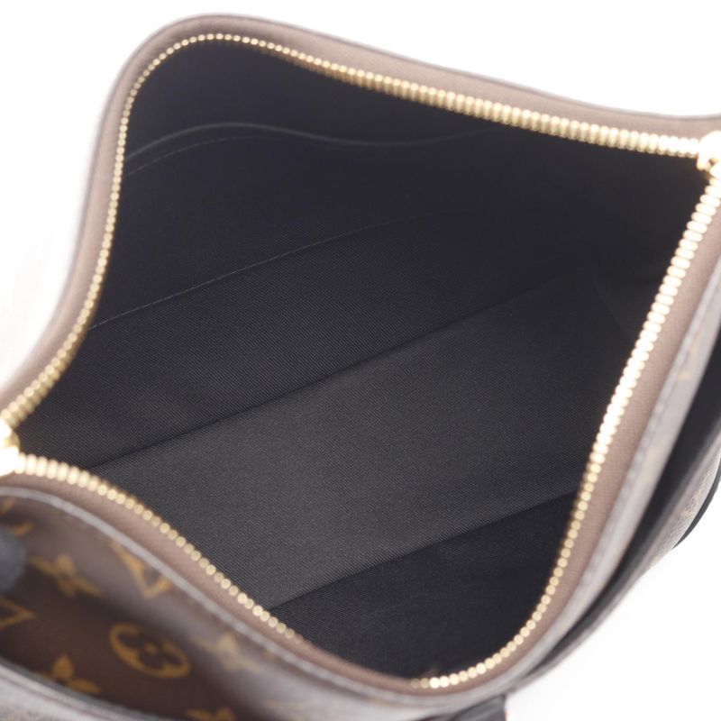 Louis Vuitton Shoulder Bag Odeon NM MM M45352 Noir Black PVC Coated Canvas