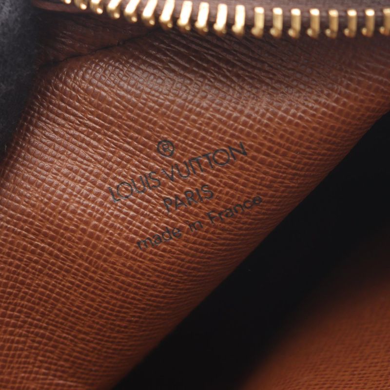 Louis Vuitton Shoulder Bag Danube M45266 PVC Coated Canvas Leather Danube