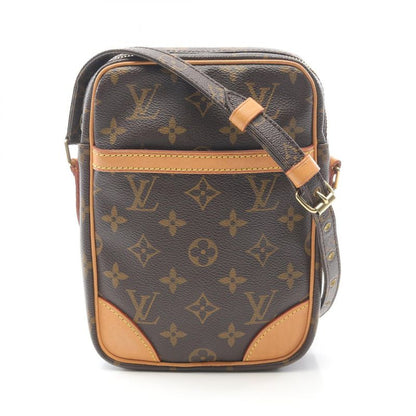Louis Vuitton Shoulder Bag Danube M45266 PVC Coated Canvas Leather Danube