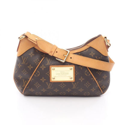 Louis Vuitton Shoulder Bag Thames PM Monogram M56384 PVC Coated Canvas Leather