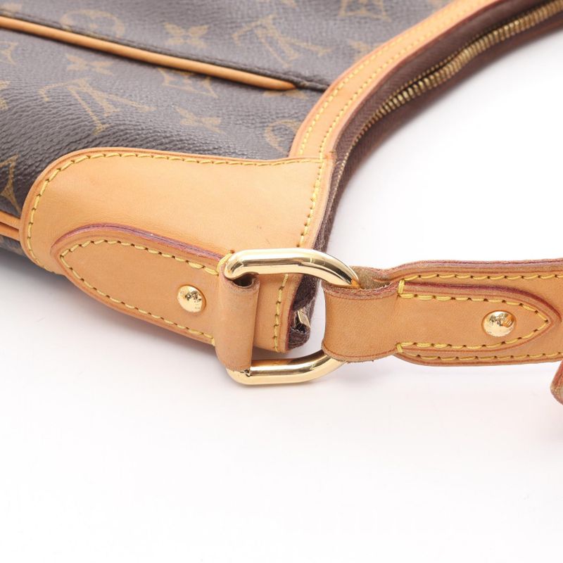 Louis Vuitton Shoulder Bag Thames PM Monogram M56384 PVC Coated Canvas Leather