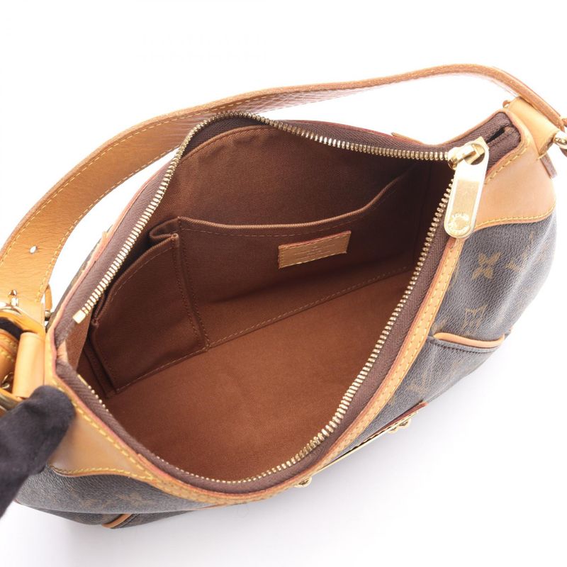 Louis Vuitton Shoulder Bag Thames PM Monogram M56384 PVC Coated Canvas Leather