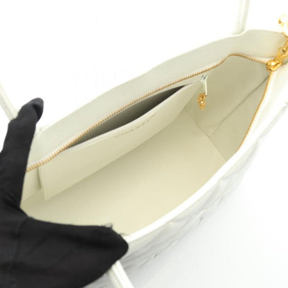 Chanel Tote Bag Reproduction Tote White Calf Leather Reproduction Tote Women