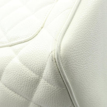 Chanel Tote Bag Reproduction Tote White Calf Leather Reproduction Tote Women