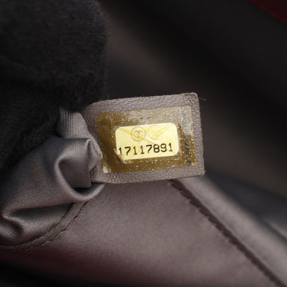 Chanel Tote Bag Matelasse Grand Shopping GST Red Calf Leather GST Chain Tote