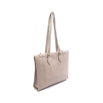 Hermes Tote Bag Cabas 35 Tortiere Gray Leather Cabas 35 Tortiere Gray Women