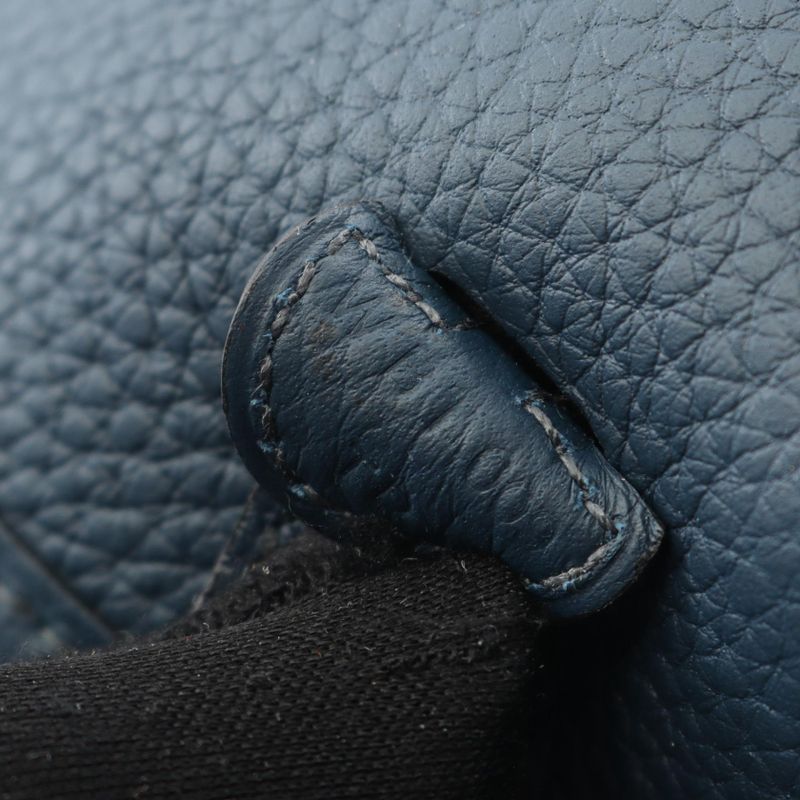 Hermes Shoulder Bag Evelyn TPM Amazon Blue Eau De Prus Leather Evelyn Amazon