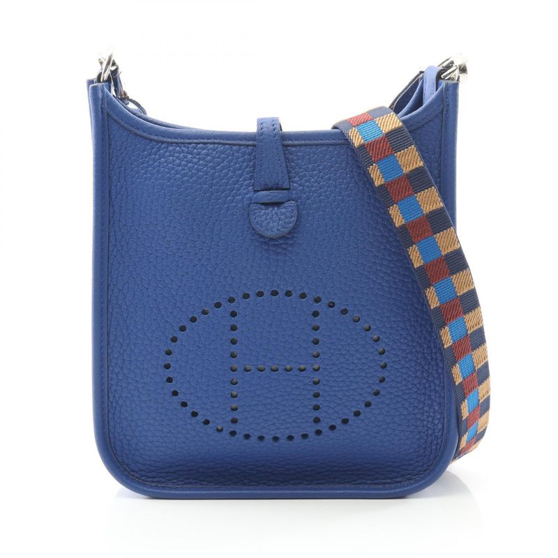 Hermes Shoulder Bag Evelyn TPM Amazon Blue Royale Leather Evelyn Amazon TPM