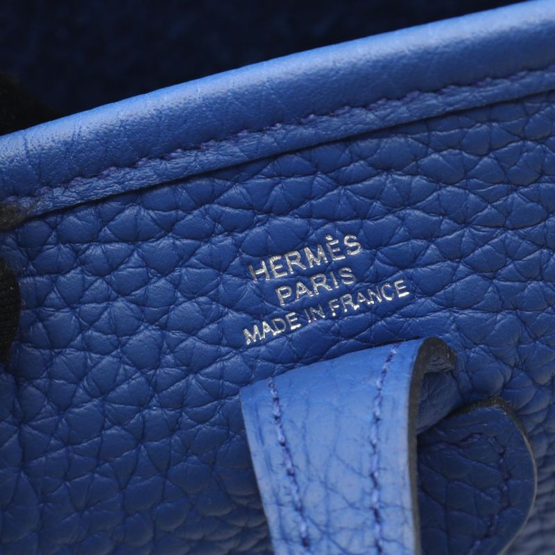 Hermes Shoulder Bag Evelyn TPM Amazon Blue Royale Leather Evelyn Amazon TPM