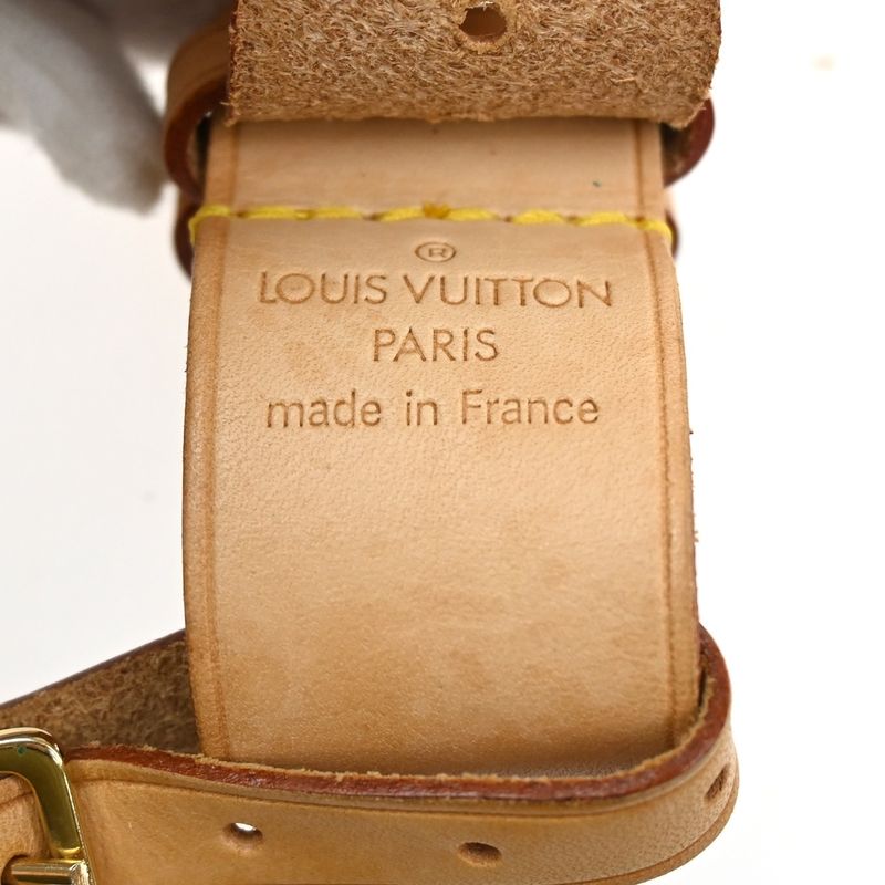 Louis Vuitton Name Tag Poinier Handle Holder 06bs343