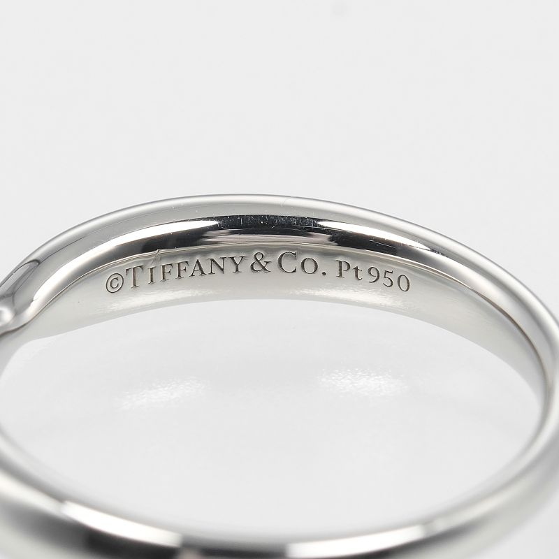 Tiffany & Co Harmony Pt950platinum 6.5 Ladies 4g Ring