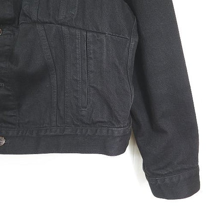 Balenciaga Swing Denim Jacket Swing Denim Jacket 34 Black 482125 2sa7010