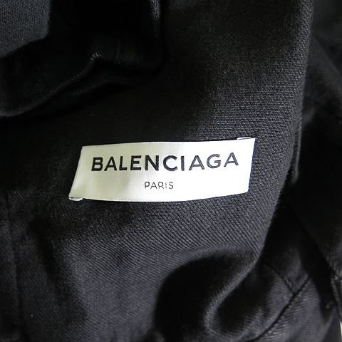 Balenciaga Swing Denim Jacket Swing Denim Jacket 34 Black 482125 2sa7010