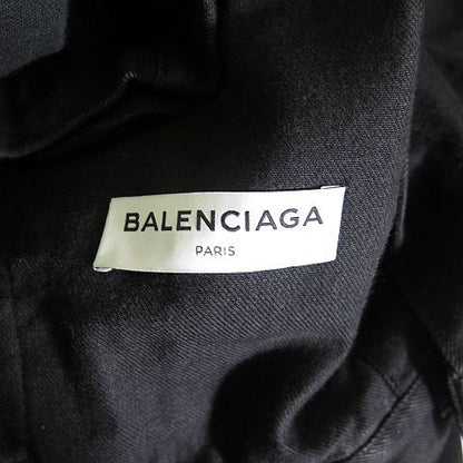 Balenciaga Swing Denim Jacket Swing Denim Jacket 34 Black 482125 2sa7010