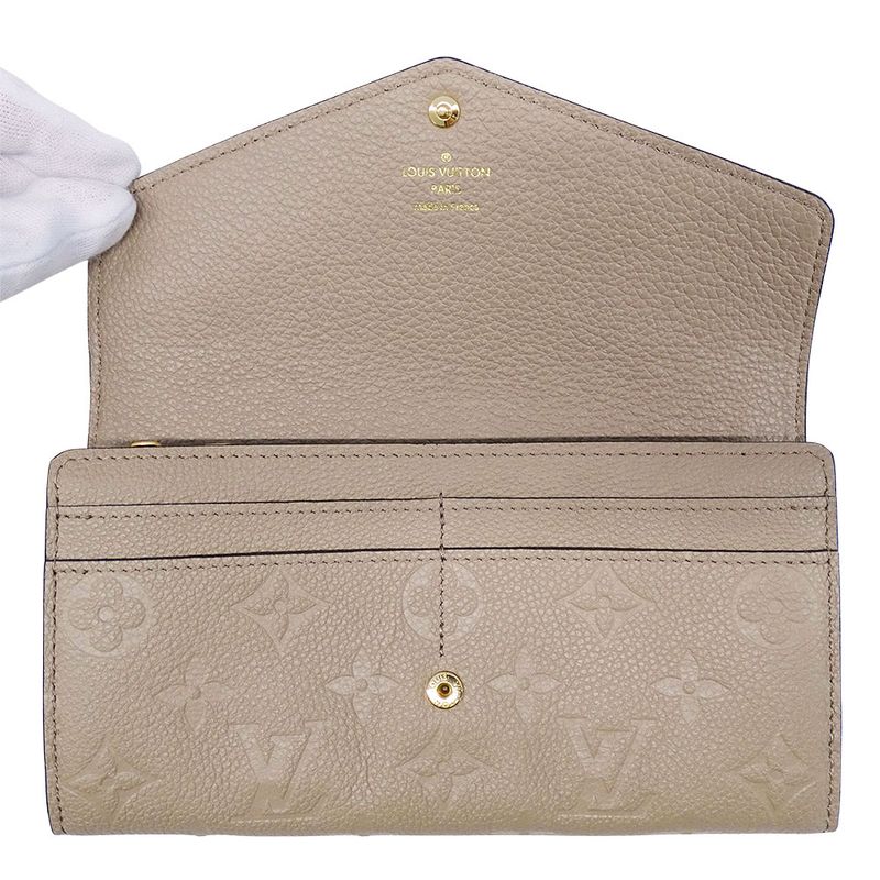 Louis Vuitton Wallets Ladies Branded Long Wallet Monogram Empreinte Portefeuille
