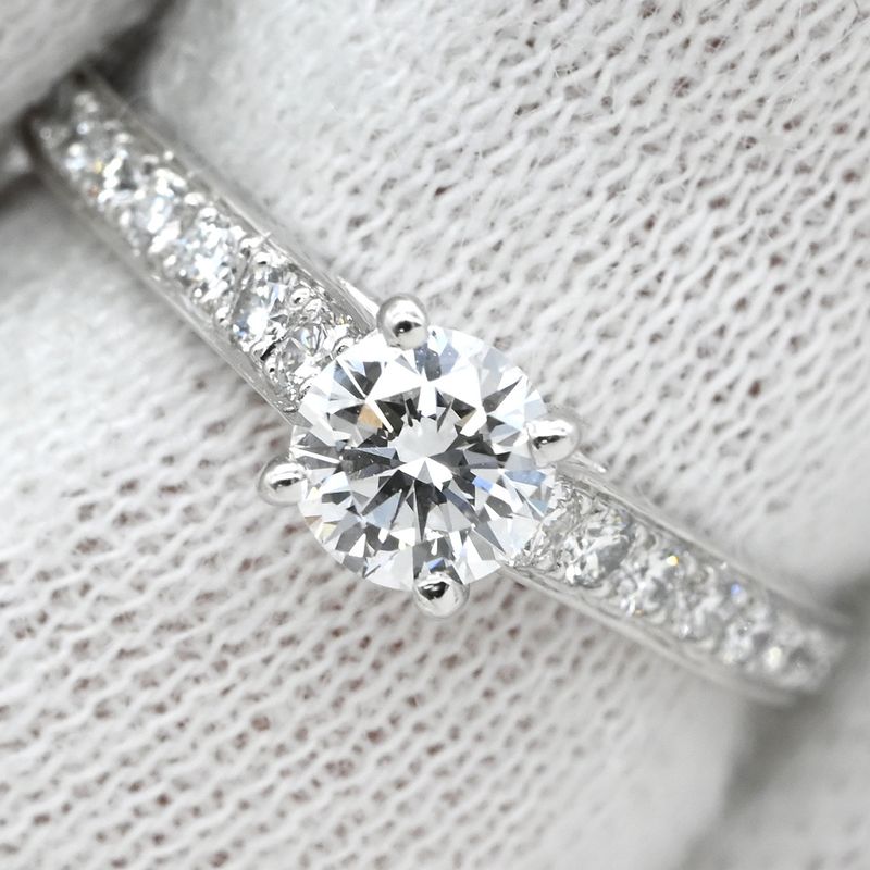 Van Cleef & Arpels Van Cleef & Arpels Ring Romance Solitaire Diamond Ring Pt950