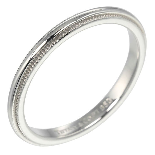Tiffany & Co Together Millegrain 2mm (0.08in) Band Pt950platinum No 10 Ladies
