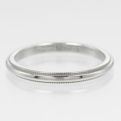 Tiffany & Co Together Millegrain 2mm (0.08in) Band Pt950platinum No 10 Ladies