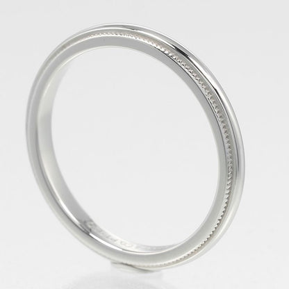 Tiffany & Co Together Millegrain 2mm (0.08in) Band Pt950platinum No 10 Ladies