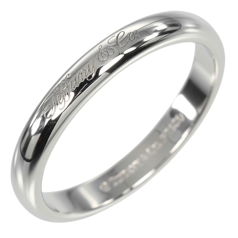 Tiffany & Co Knoll Lucida Pt950platinum 14.5 Ladies 4.9g Ring