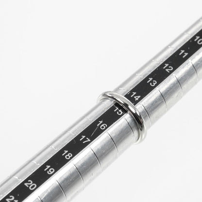 Tiffany & Co Knoll Lucida Pt950platinum 14.5 Ladies 4.9g Ring