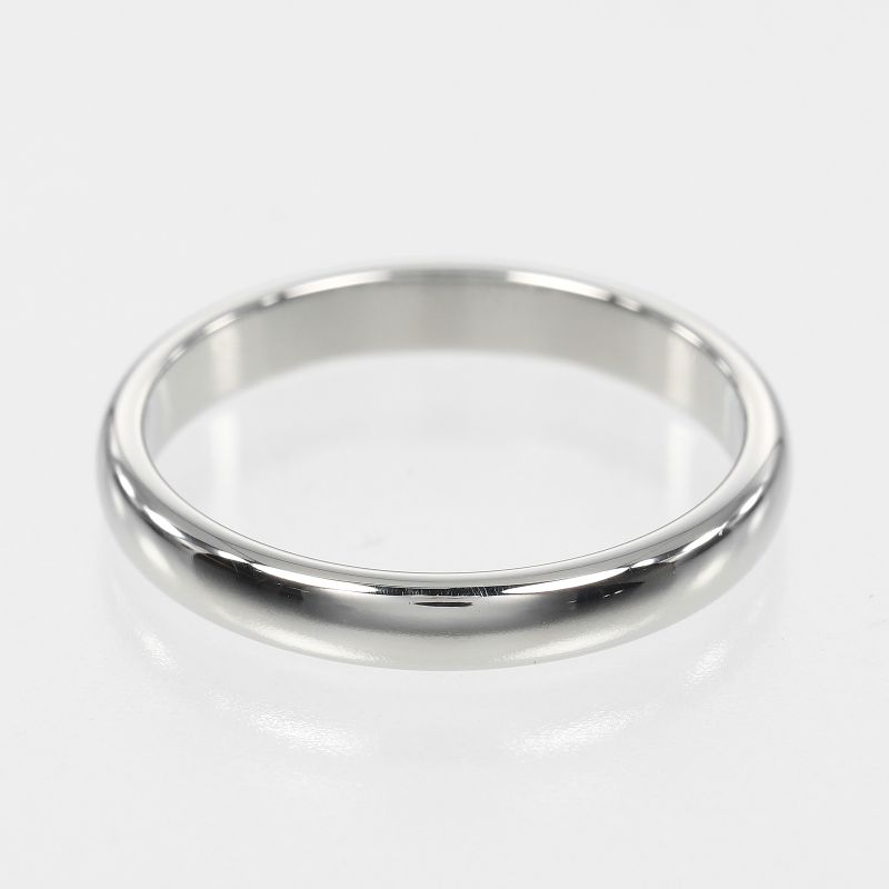 Tiffany & Co Knoll Lucida Pt950platinum 14.5 Ladies 4.9g Ring