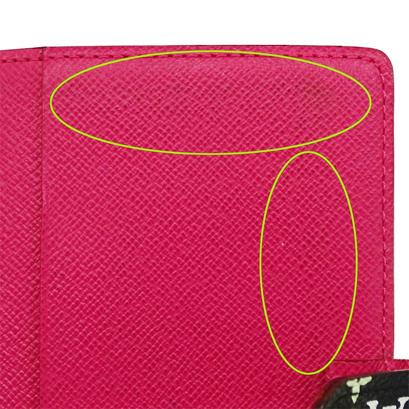Louis Vuitton Notebook Cabas Women's Brand Monogram Multicolor Agenda PM Noir