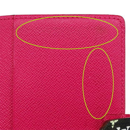 Louis Vuitton Notebook Cabas Women's Brand Monogram Multicolor Agenda PM Noir