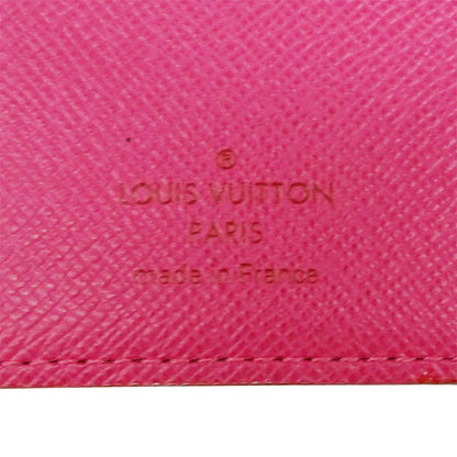 Louis Vuitton Notebook Cabas Women's Brand Monogram Multicolor Agenda PM Noir